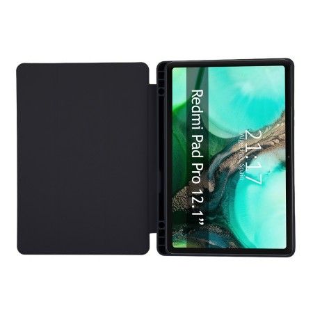 Funda con tapa Smart para Xiaomi Redmi Pad Pro / Pro 5G 12.1 color Negro