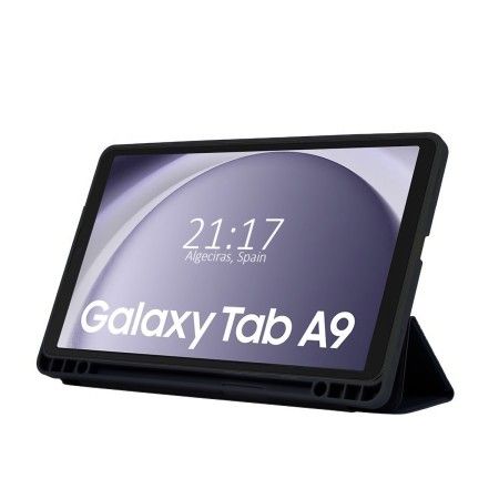 Funda con tapa Smart para Samsung Galaxy Tab A9 color Negro