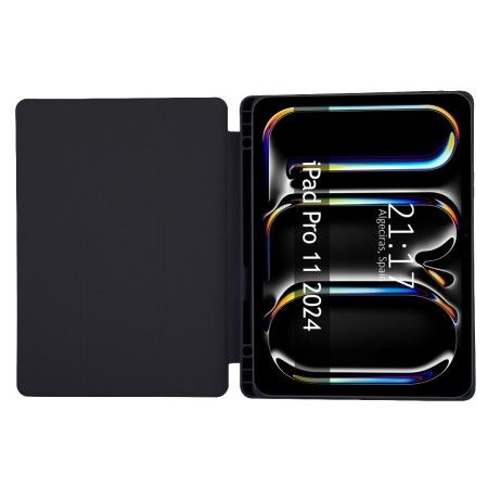 Funda con tapa Smart para Apple iPad Pro 2024 11 (M4) color Negro