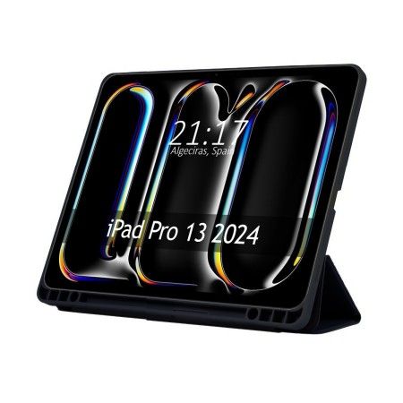 Funda con tapa Smart para Apple iPad Pro 2024 13 (M4) color Negro