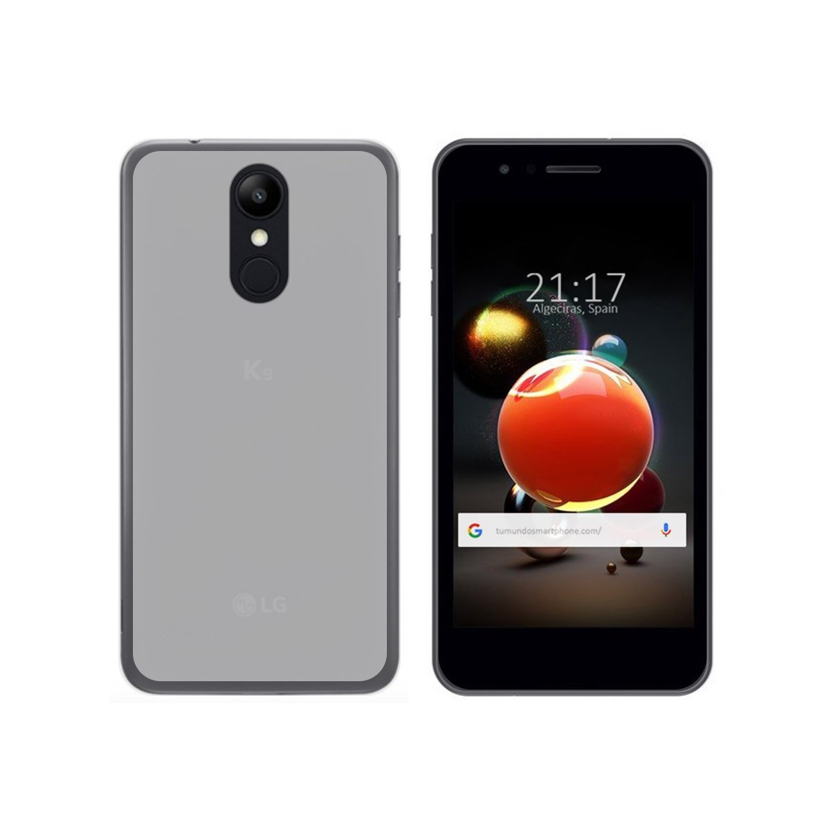 Funda Gel Tpu para Lg K9 Color Transparente