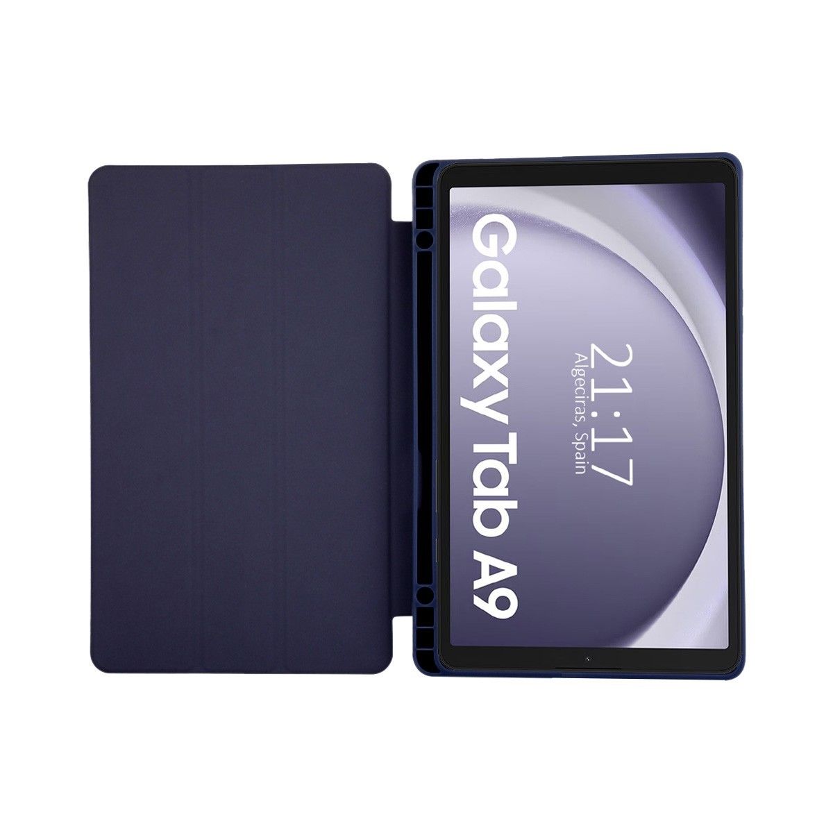 Funda con tapa Smart para Samsung Galaxy Tab A9 color Azul