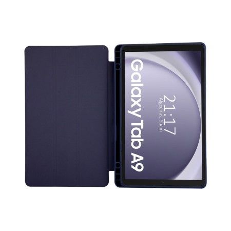 Funda con tapa Smart para Samsung Galaxy Tab A9 color Azul