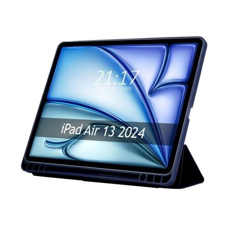 Funda con tapa Smart para Apple iPad Air 2024 13 (M2) color Azul