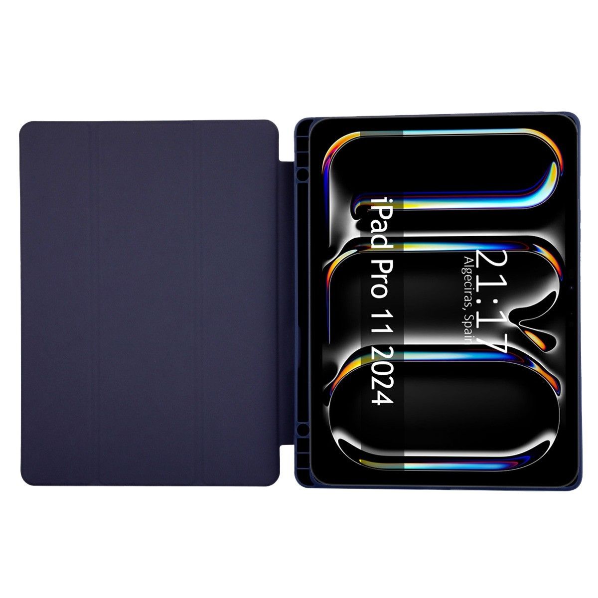Funda con tapa Smart para Apple iPad Pro 2024 11 (M4) color Azul
