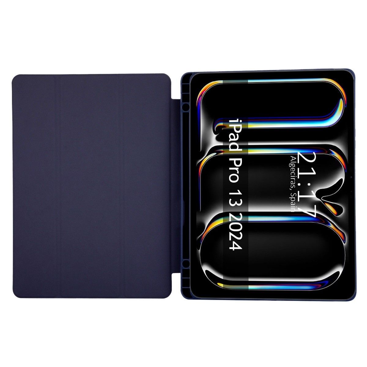 Funda con tapa Smart para Apple iPad Pro 2024 13 (M4) color Azul