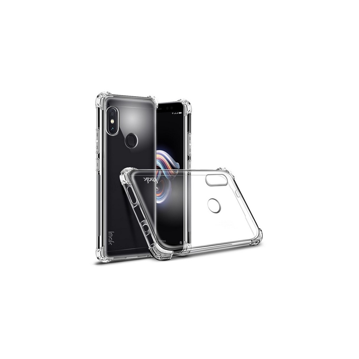 Funda Gel Tpu Anti-Shock Transparente para Xiaomi Redmi Note 5 / Note 5 Pro