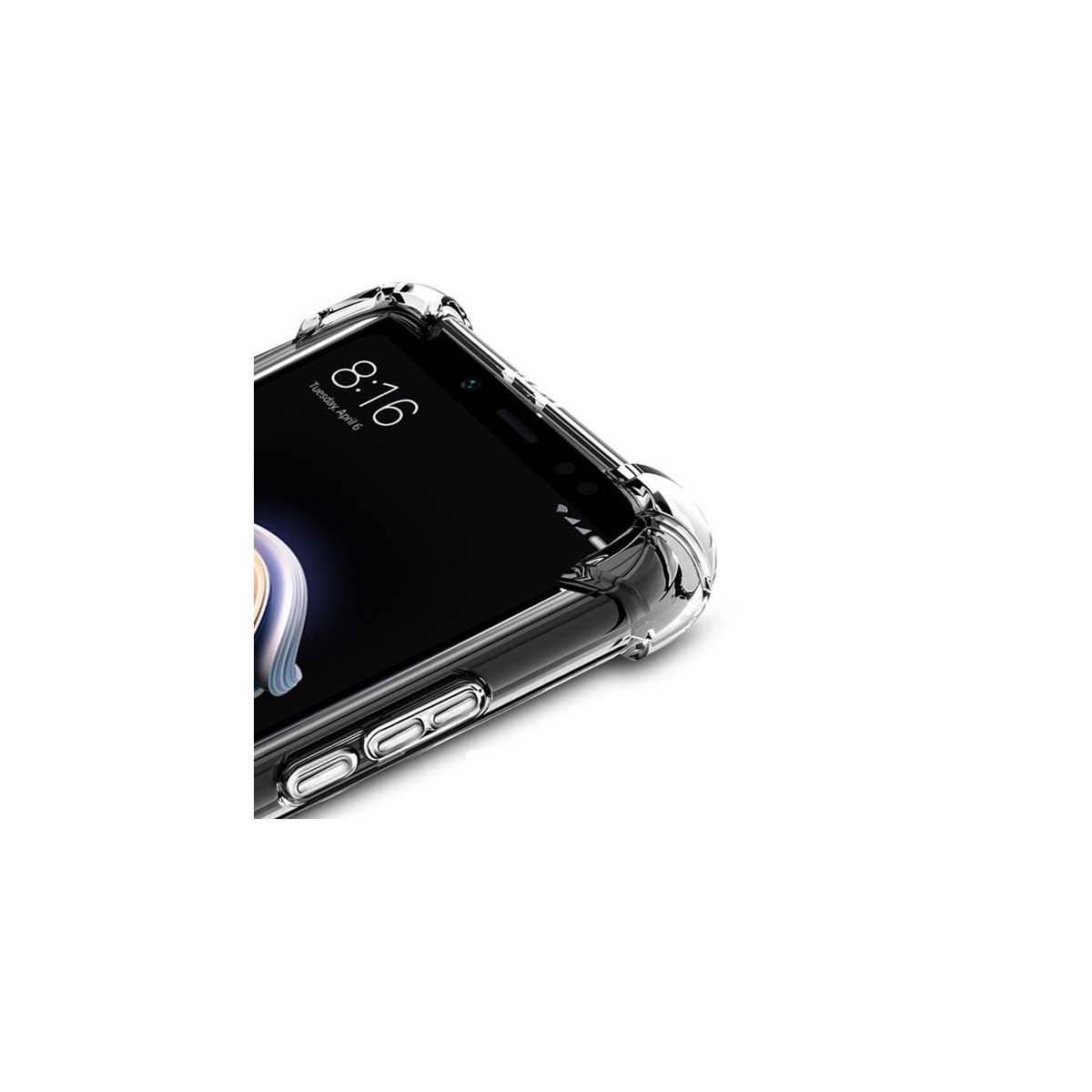 Funda Gel Tpu Anti-Shock Transparente para Xiaomi Redmi Note 5 / Note 5 Pro