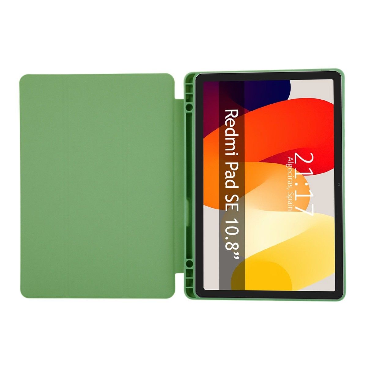 Funda con tapa Smart para Xiaomi Redmi Pad SE 11 color Verde