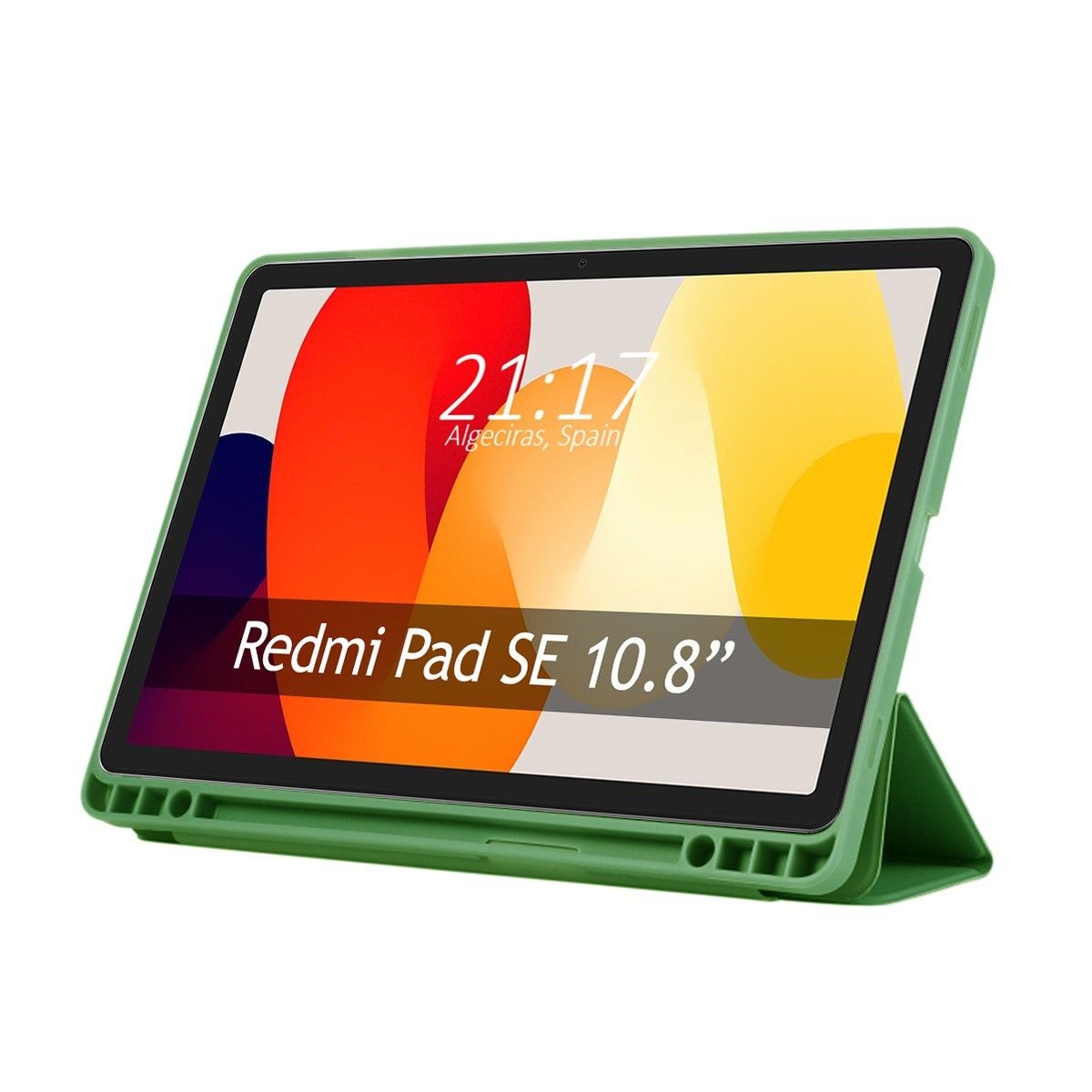 Funda con tapa Smart para Xiaomi Redmi Pad SE 11 color Verde