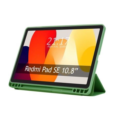 Funda con tapa Smart para Xiaomi Redmi Pad SE 11 color Verde