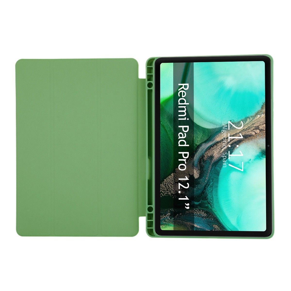 Funda con tapa Smart para Xiaomi Redmi Pad Pro / Pro 5G 12.1 color Verde