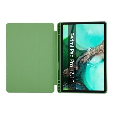 Funda con tapa Smart para Xiaomi Redmi Pad Pro / Pro 5G 12.1 color Verde