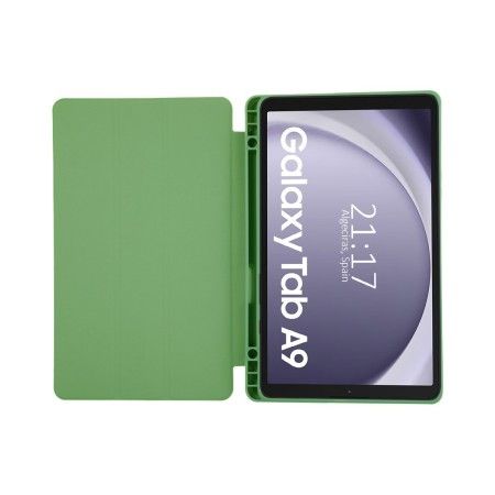 Funda con tapa Smart para Samsung Galaxy Tab A9 color Verde