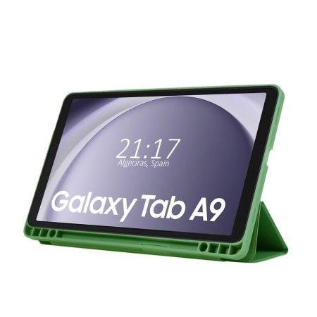 Funda con tapa Smart para Samsung Galaxy Tab A9 color Verde