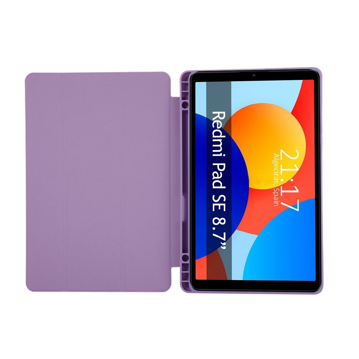 Funda con tapa Smart para Xiaomi Redmi Pad SE 8.7 color Morado