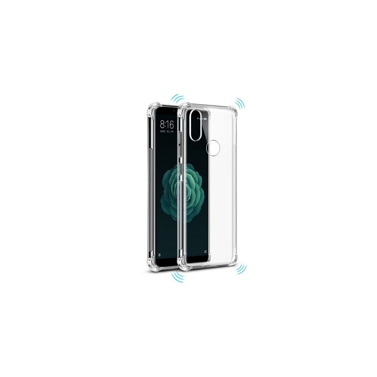Funda Gel Tpu Anti-Shock Transparente para Xiaomi Mi 6X / Mi A2