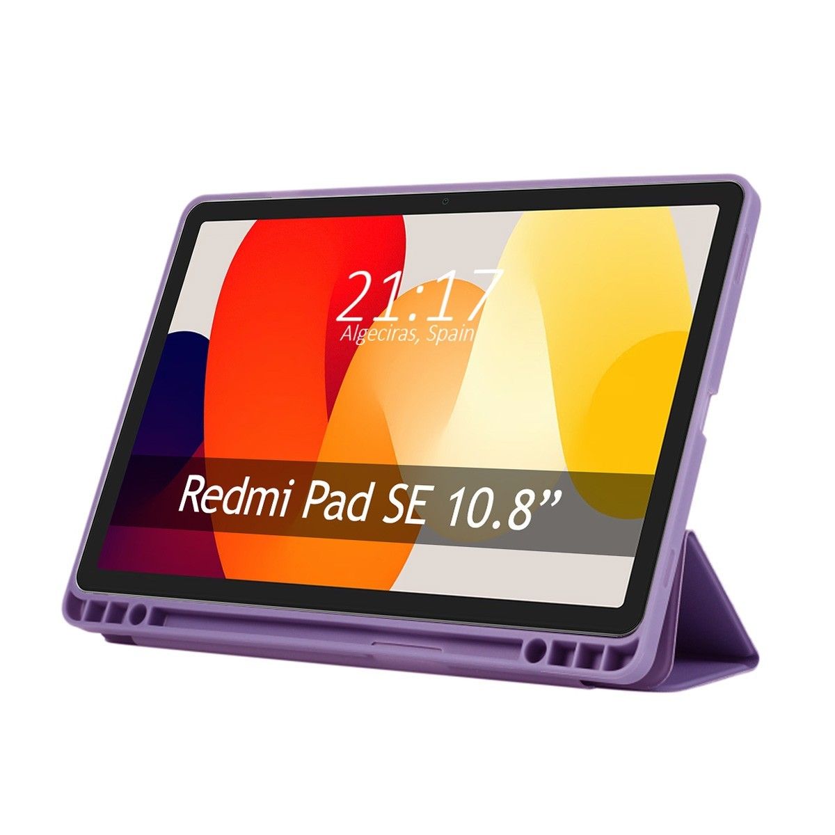 Funda con tapa Smart para Xiaomi Redmi Pad SE 11 color Morado