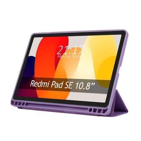 Funda con tapa Smart para Xiaomi Redmi Pad SE 11 color Morado