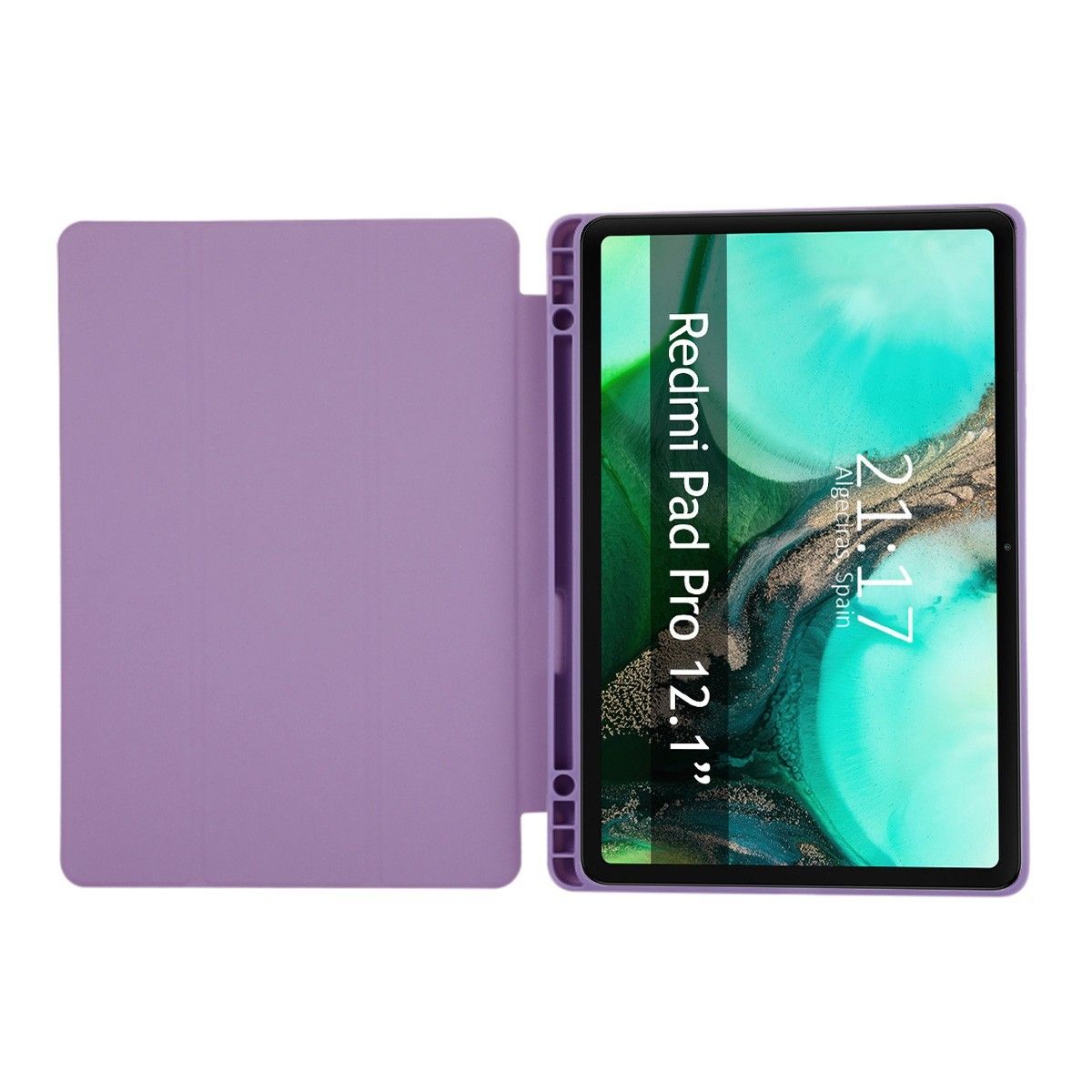 Funda con tapa Smart para Xiaomi Redmi Pad Pro / Pro 5G 12.1 color Morado