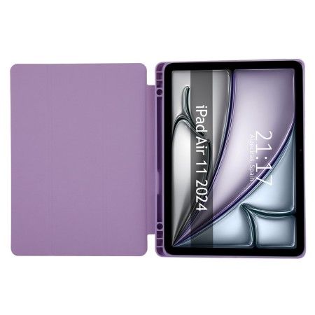 Funda con tapa Smart para Apple iPad Air 2024 11 (M2) color Morado