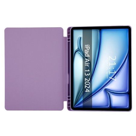 Funda con tapa Smart para Apple iPad Air 2024 13 (M2) color Morado