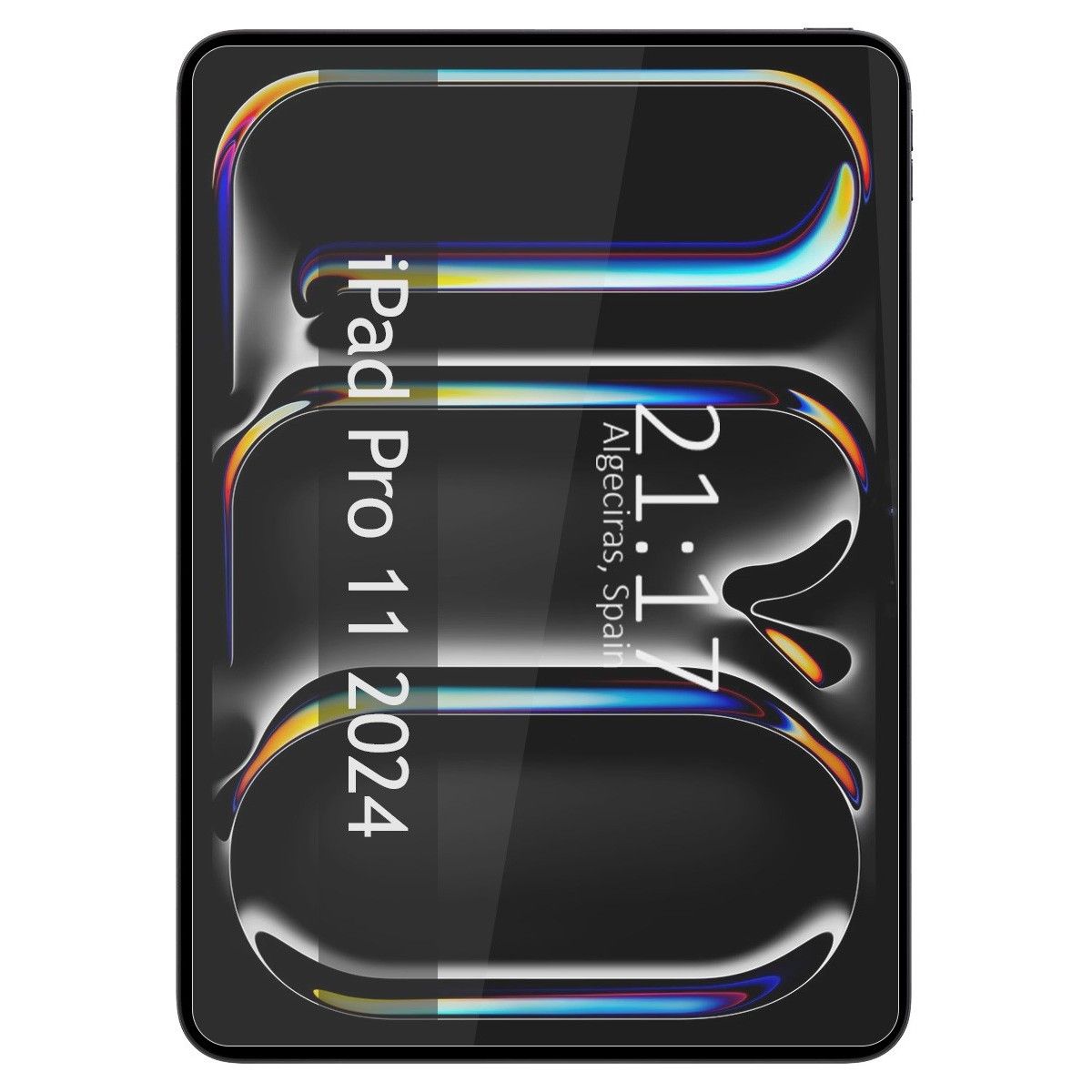 Protector Cristal Templado para Apple iPad Pro 2024 11 (M4) Vidrio