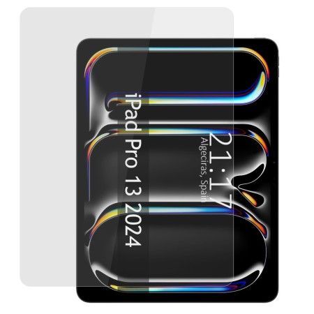 Protector Cristal Templado para Apple iPad Pro 2024 13 (M4) Vidrio