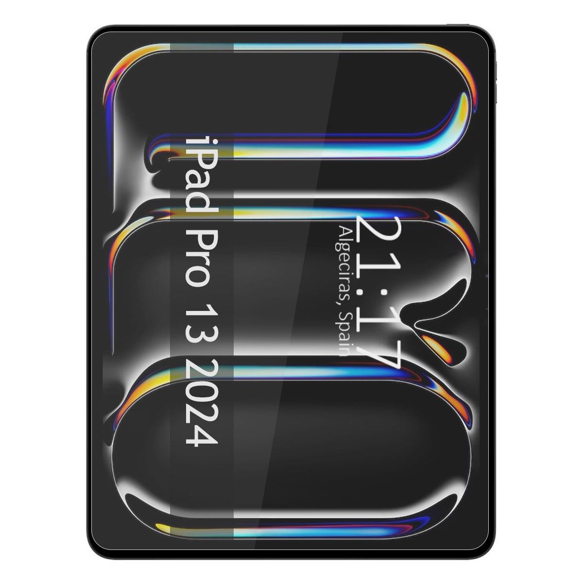 Protector Cristal Templado para Apple iPad Pro 2024 13 (M4) Vidrio