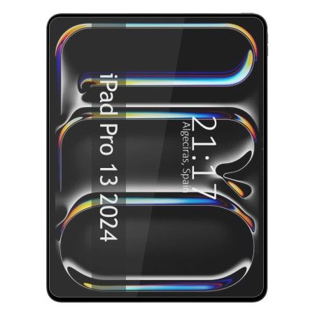 Protector Cristal Templado para Apple iPad Pro 2024 13 (M4) Vidrio
