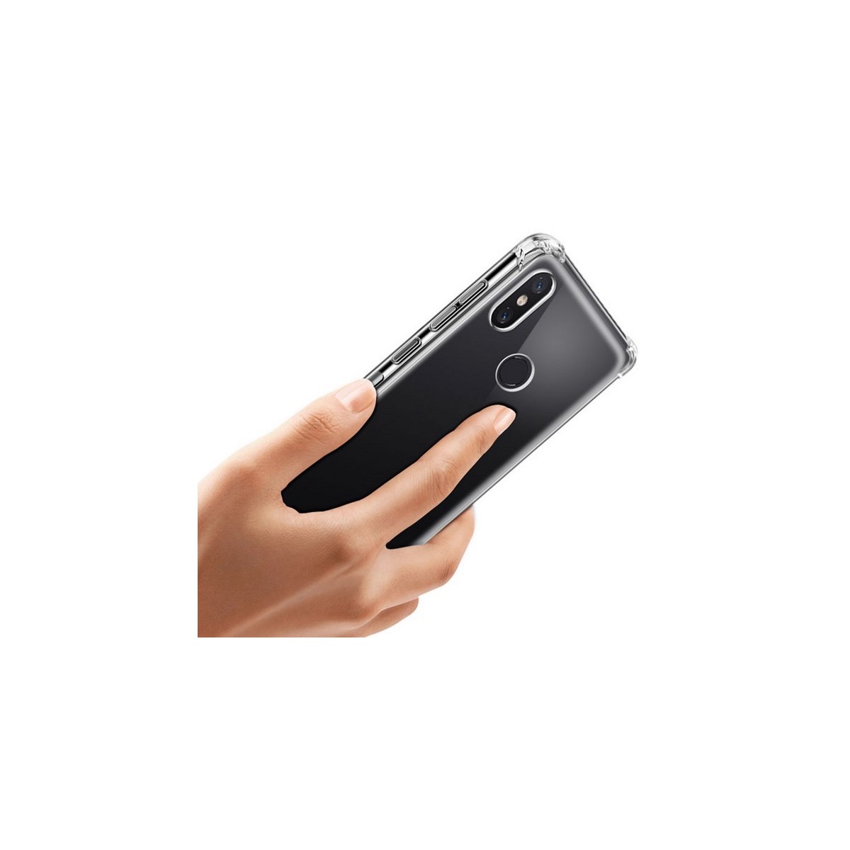 Funda Gel Tpu Anti-Shock Transparente para Xiaomi Mi 8