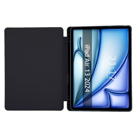 Funda con tapa Smart para Apple iPad Air 2024 13 (M2) color Negro