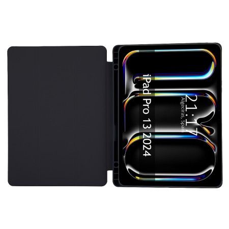 Funda con tapa Smart para Apple iPad Pro 2024 13 (M4) color Negro