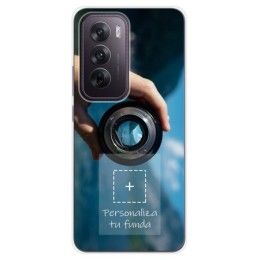 Personaliza tu Funda Doble Pc + Tpu 360 con tu Fotografia para Oppo Reno 12 5G Dibujo Personalizada