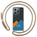 Personaliza tu Funda Colgante Transparente para Realme C61 / C63 4G con Cordon Camel Dibujo Personalizada