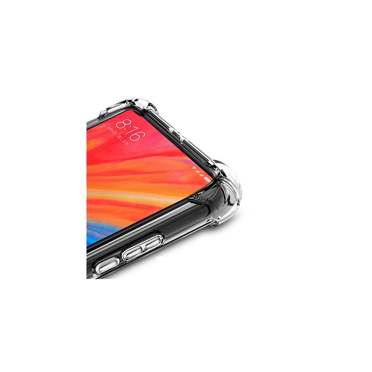 Funda Gel Tpu Anti-Shock Transparente para Xiaomi Mi Mix 2S