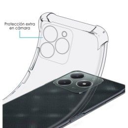 Funda Silicona Antigolpes Transparente para Realme C61 / C63 4G 2