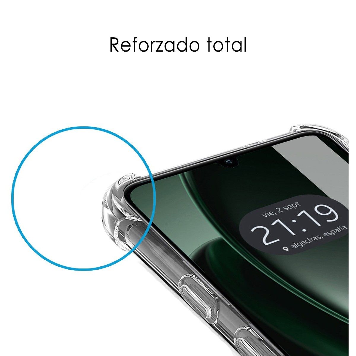 Funda Silicona Antigolpes Transparente para Realme C61 / C63 4G