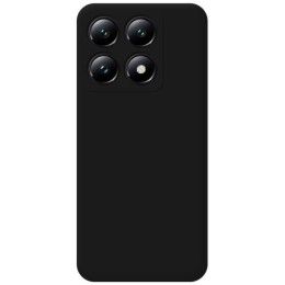 Funda Silicona Líquida Ultra Suave para Xiaomi 14T 5G color Negra 2