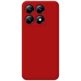 Funda Silicona Líquida Ultra Suave para Xiaomi 14T 5G color Roja 2