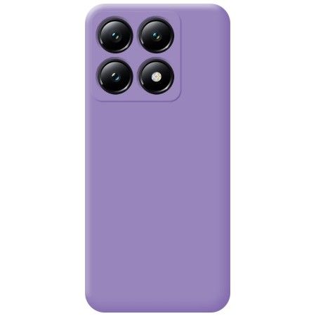 Funda Silicona Líquida Ultra Suave para Xiaomi 14T Pro 5G color Morado