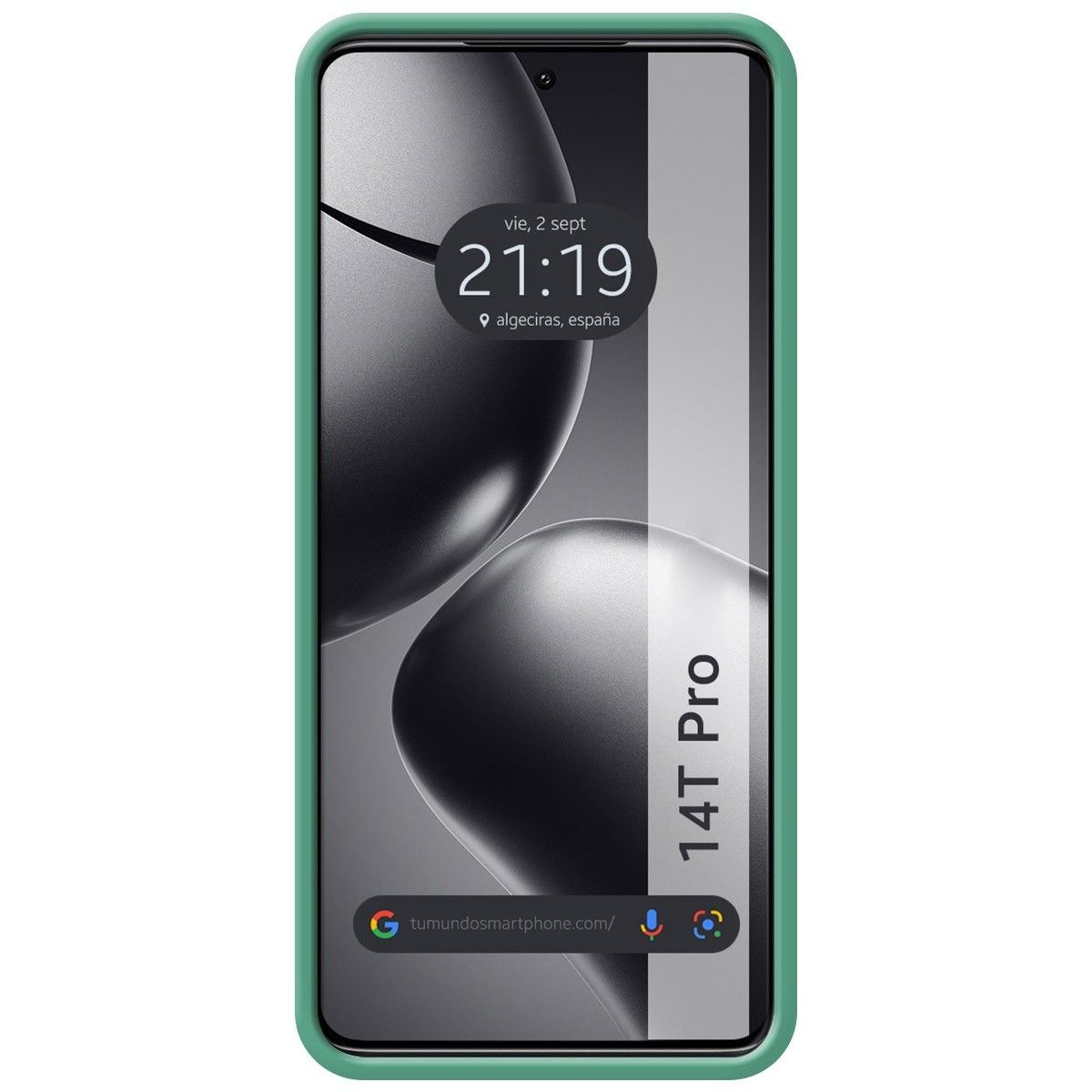 Funda Silicona Líquida Ultra Suave para Xiaomi 14T Pro 5G color Verde