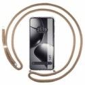 Funda Colgante Transparente para Xiaomi 14T 5G con Cordon Camel