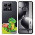 Funda Silicona Transparente para Xiaomi 14T Pro 5G diseño Coco Dibujos