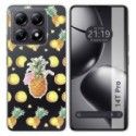 Funda Silicona Transparente para Xiaomi 14T Pro 5G diseño Piña Dibujos