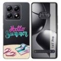 Funda Silicona Transparente para Xiaomi 14T Pro 5G diseño Summer Dibujos