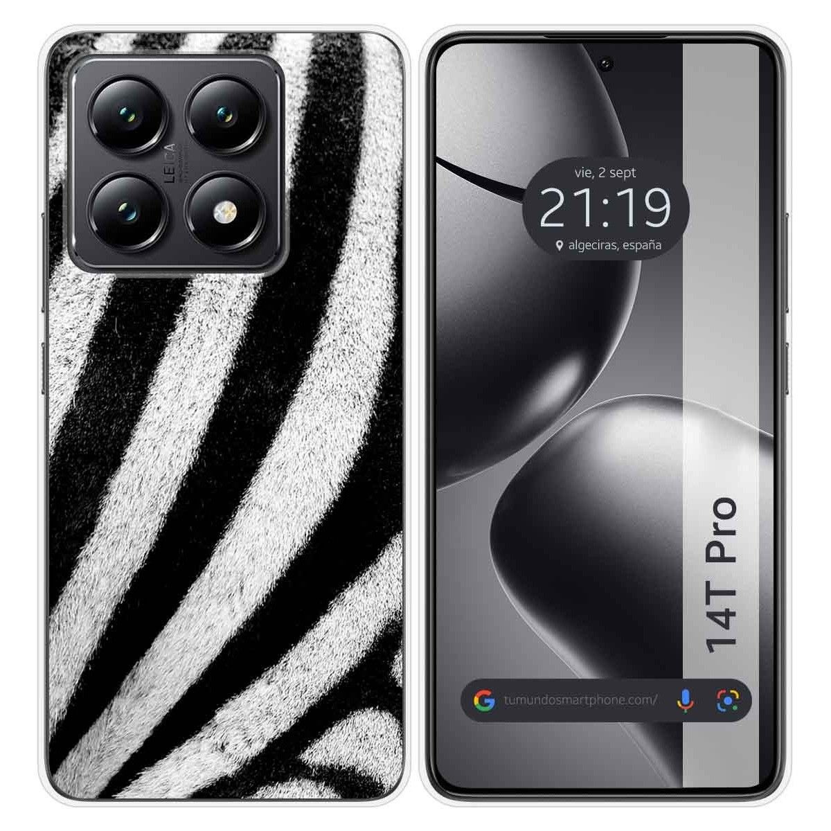 Funda Silicona para Xiaomi 14T Pro 5G diseño Animal 02 Dibujos