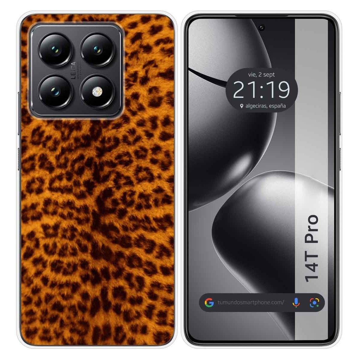 Funda Silicona para Xiaomi 14T Pro 5G diseño Animal 03 Dibujos