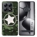 Funda Silicona para Xiaomi 14T Pro 5G diseño Camuflaje 01 Dibujos