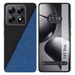 Funda Silicona para Xiaomi 14T Pro 5G diseño Cuero 02 Dibujos